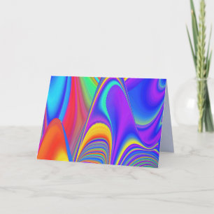 Summerfeeling , Abstract 3D Rainbowart Announcement