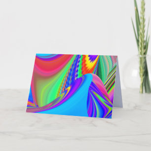 Summerfeeling , Abstract 3D Rainbowart Announcement