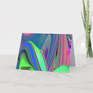 Summerfeeling , Abstract 3D Rainbowart Announcement