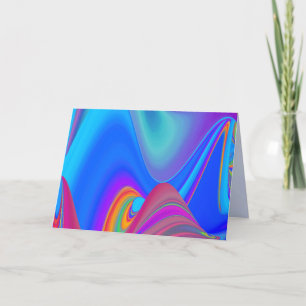 Summerfeeling , Abstract 3D Rainbowart Announcement