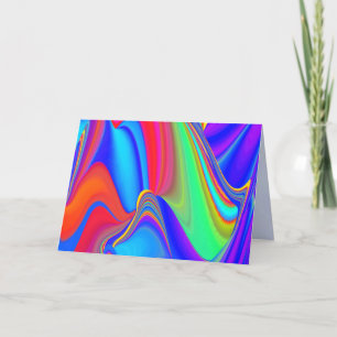Summerfeeling , Abstract 3D Rainbowart Announcement