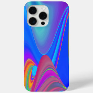 Summerfeeling , Abstract 3D Rainbowart iPhone 15 Pro Max Case