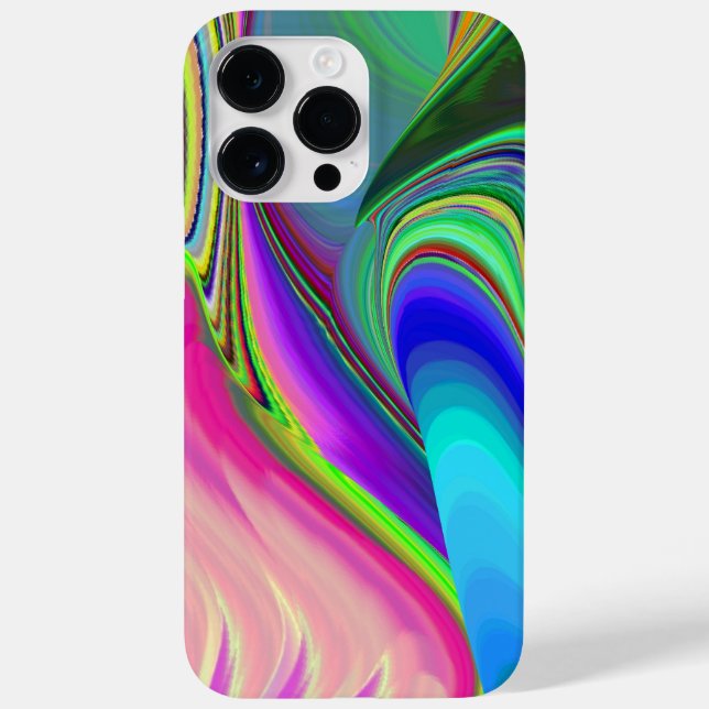 Summerfeeling , Abstract 3D Rainbowart Case-Mate iPhone Case (Back)