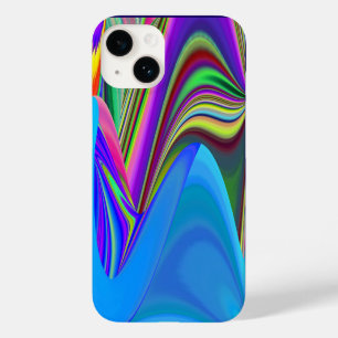 Summerfeeling , Abstract 3D Rainbowart Case-Mate iPhone 14 Case