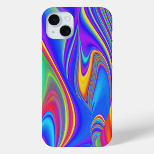 Summerfeeling , Abstract 3D Rainbowart iPhone 15 Mini Case