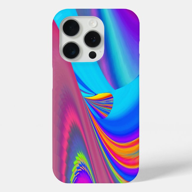 Summerfeeling , Abstract 3D Rainbowart Case-Mate iPhone Case (Back)