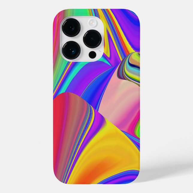 Summerfeeling , Abstract 3D Rainbowart Case-Mate iPhone Case (Back)