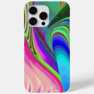 Summerfeeling , Abstract 3D Rainbowart iPhone 15 Pro Max Case
