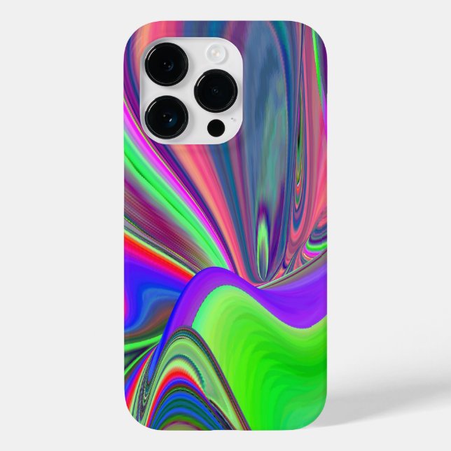 Summerfeeling , Abstract 3D Rainbowart Case-Mate iPhone Case (Back)