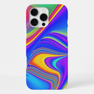 Summerfeeling , Abstract 3D Rainbowart iPhone 16 Pro Max Case