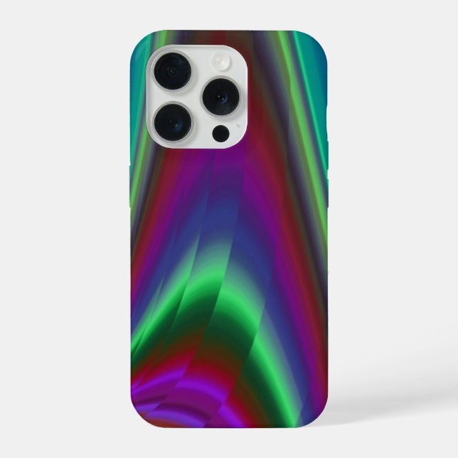 Summerfeeling , Abstract 3D Rainbowart iPhone Case (Back)
