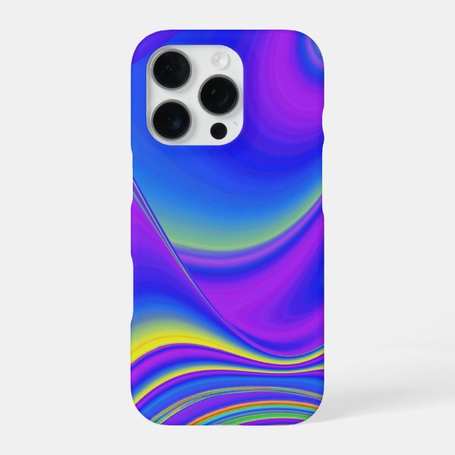 Summerfeeling , Abstract 3D Rainbowart iPhone Case (Back)