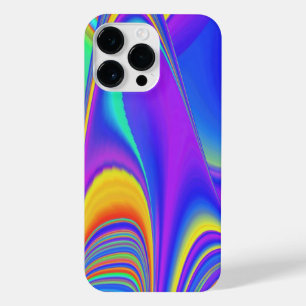 Summerfeeling , Abstract 3D Rainbowart iPhone 14 Pro Max Case