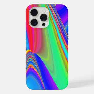 Summerfeeling , Abstract 3D Rainbowart iPhone 15 Pro Max Case