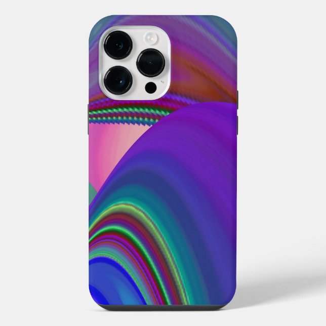 Summerfeeling , Abstract 3D Rainbowart iPhone Case (Back)