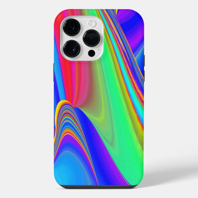Summerfeeling , Abstract 3D Rainbowart iPhone Case (Back)