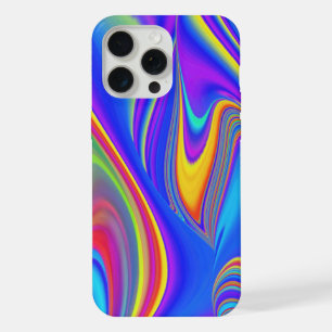 Summerfeeling , Abstract 3D Rainbowart iPhone 15 Pro Max Case