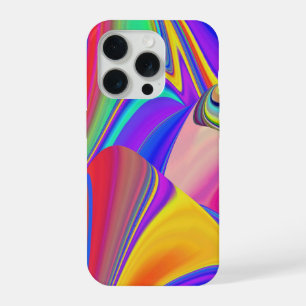 Summerfeeling , Abstract 3D Rainbowart iPhone 15 Pro Case
