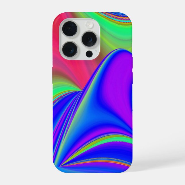 Summerfeeling , Abstract 3D Rainbowart iPhone Case (Back)