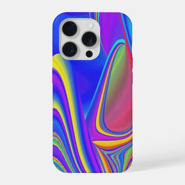 Summerfeeling , Abstract 3D Rainbowart iPhone Case (Back)