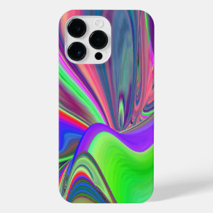 Summerfeeling , Abstract 3D Rainbowart iPhone 14 Pro Max Case