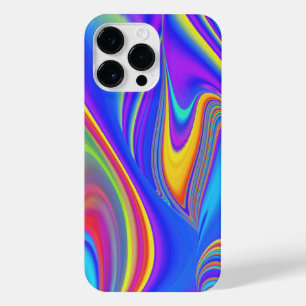 Summerfeeling , Abstract 3D Rainbowart iPhone 14 Pro Max Case