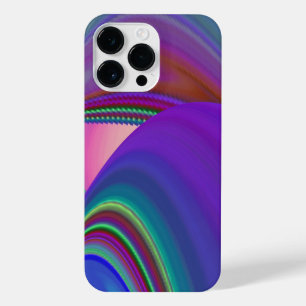Summerfeeling , Abstract 3D Rainbowart iPhone 14 Pro Max Case