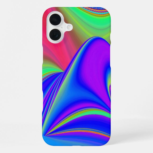 Summerfeeling , Abstract 3D Rainbowart iPhone Case (Back)