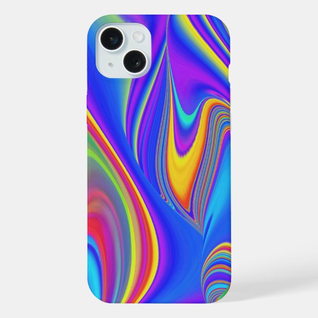 Summerfeeling , Abstract 3D Rainbowart iPhone Case (Back)
