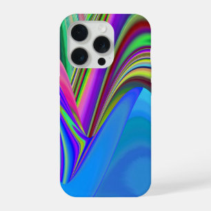 Summerfeeling , Abstract 3D Rainbowart iPhone 15 Pro Case