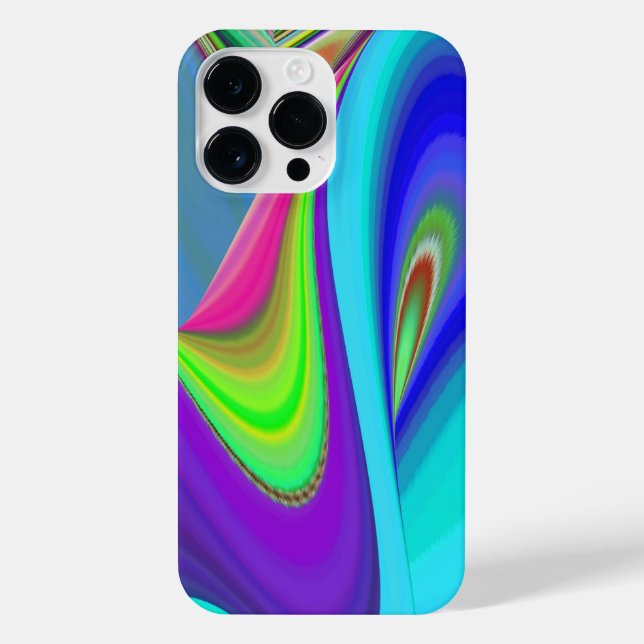 Summerfeeling , Abstract 3D Rainbowart iPhone Case (Back)