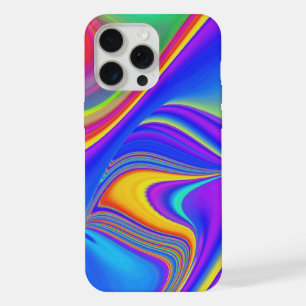 Summerfeeling , Abstract 3D Rainbowart iPhone 15 Pro Max Case
