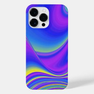 Summerfeeling , Abstract 3D Rainbowart iPhone 14 Pro Max Case
