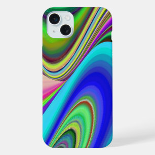 Summerfeeling , Abstract 3D Rainbowart iPhone 15 Plus Case