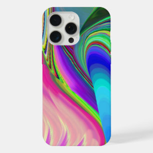 Summerfeeling , Abstract 3D Rainbowart iPhone 15 Pro Max Case