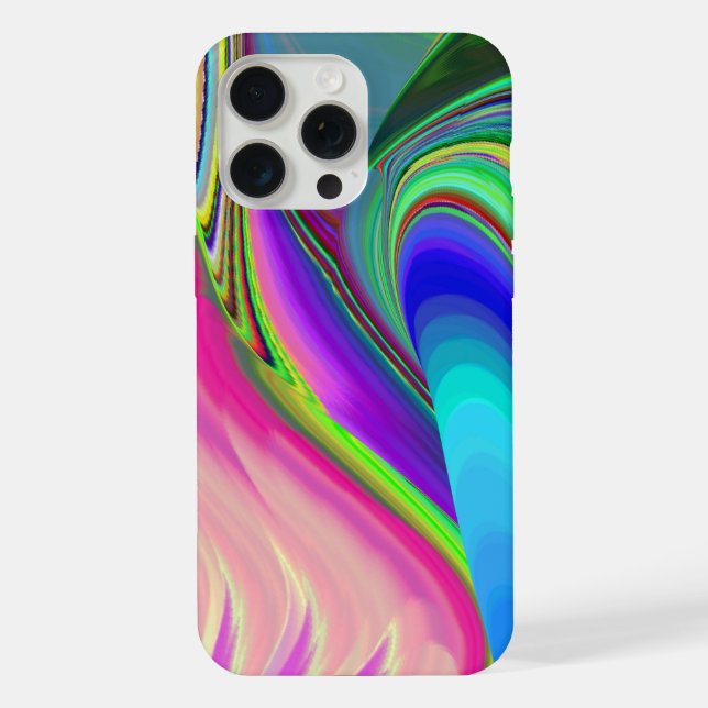Summerfeeling , Abstract 3D Rainbowart iPhone Case (Back)