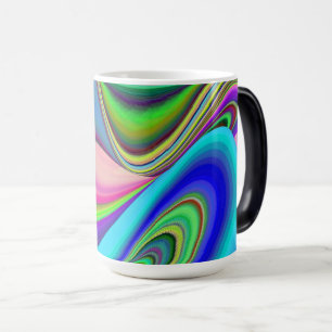 Summerfeeling , Abstract 3D Rainbowart Magic Mug