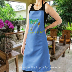 Summering In The Tropics  Apron