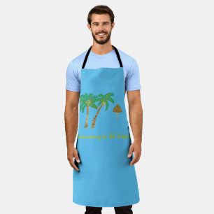 Summering In The Tropics Apron