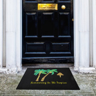 Summering In The Tropics Doormat