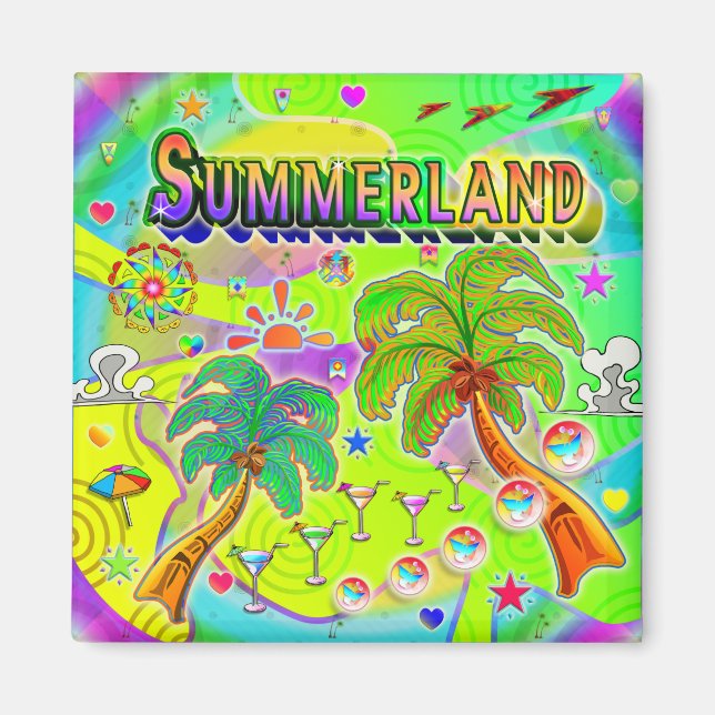 Summerland Mind Focus Magnet (Devant)