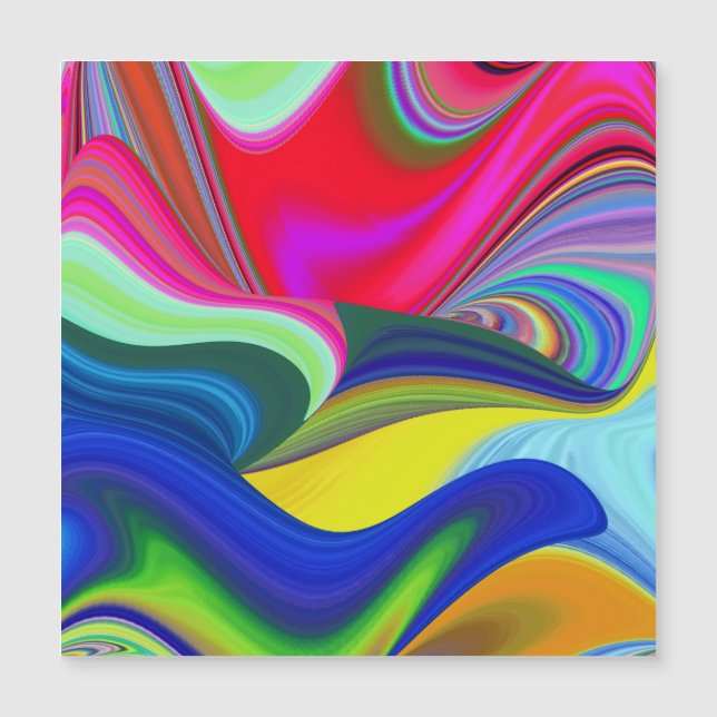 Summerrainbow , Abstract 3D Rainbowart (Front)