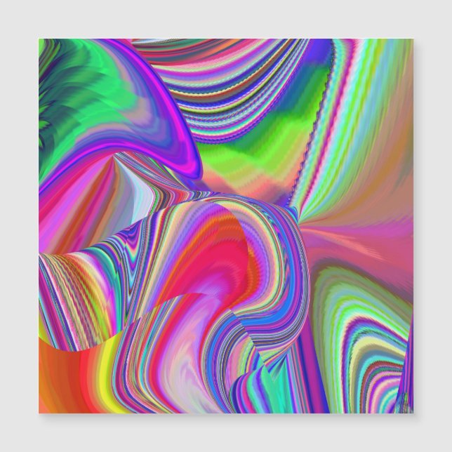 Summerrainbow , Abstract 3D Rainbowart (Front)