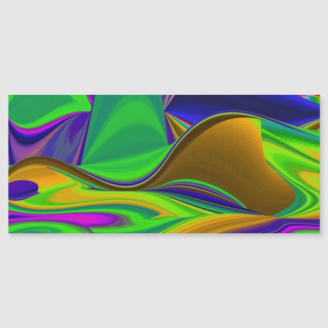 Summerrainbow , Abstract 3D Rainbowart (Front)