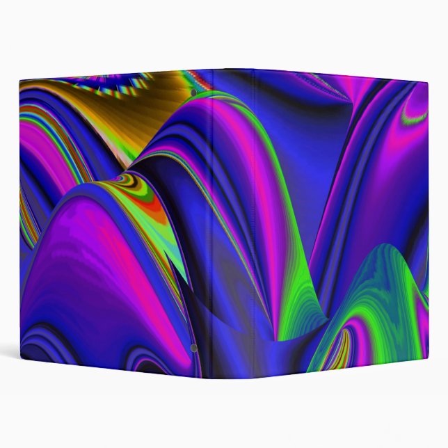 Summerrainbow , Abstract 3D Rainbowart Binder (Background)