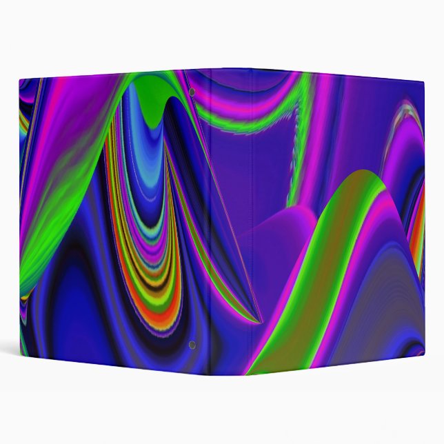 Summerrainbow , Abstract 3D Rainbowart Binder (Background)