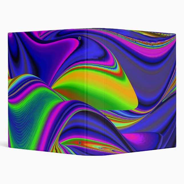 Summerrainbow , Abstract 3D Rainbowart Binder (Background)