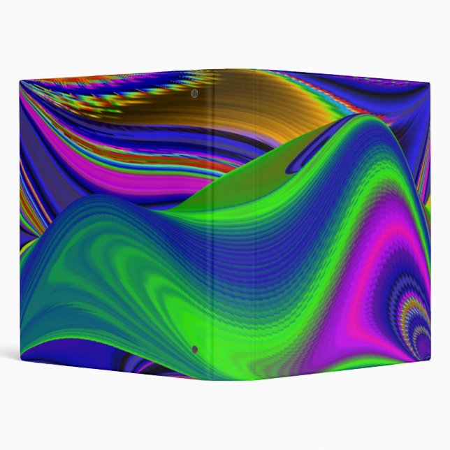 Summerrainbow , Abstract 3D Rainbowart Binder (Background)