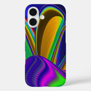 Summerrainbow , Abstract 3D Rainbowart iPhone 16 Case