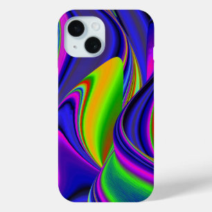 Summerrainbow , Abstract 3D Rainbowart iPhone 15 Case